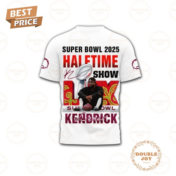 Kendrick Lamar Super Bowl 2025 Halftime Show T-Shirt, Hoodie – White