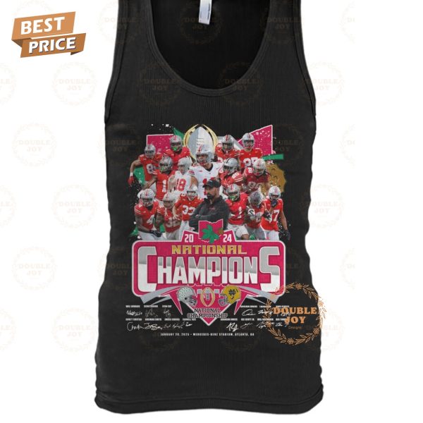 Ohio State Buckeyes NCAA 2024 National Champions T-Shirt