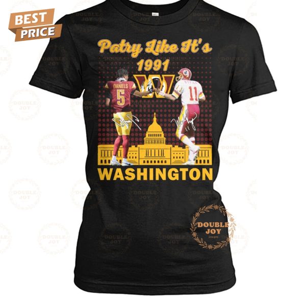 Patry Like It’s 1991 Washington Commanders NFL T-Shirt