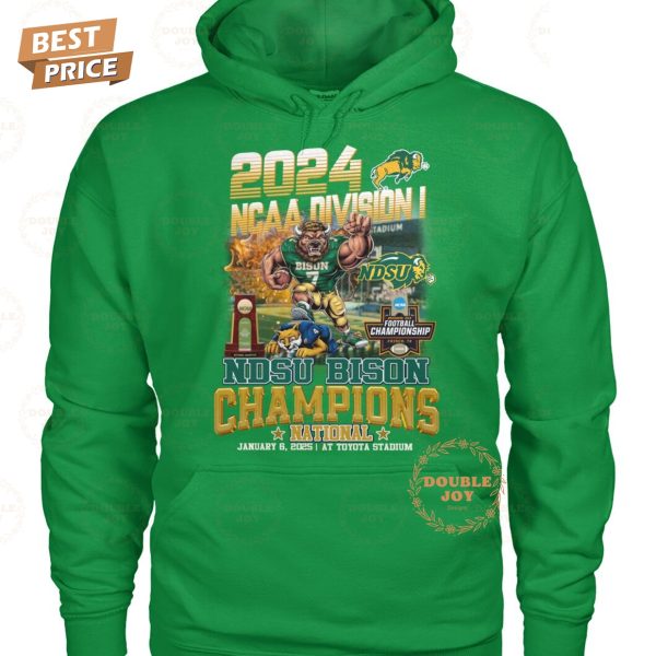 2024 NCAA Division I North Dakota State Bison Champions National T-Shirt