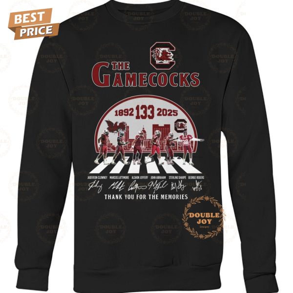 NCAA South Carolina Gamecocks 133rd 1982-2025 Thank You For The Memories T-Shirt