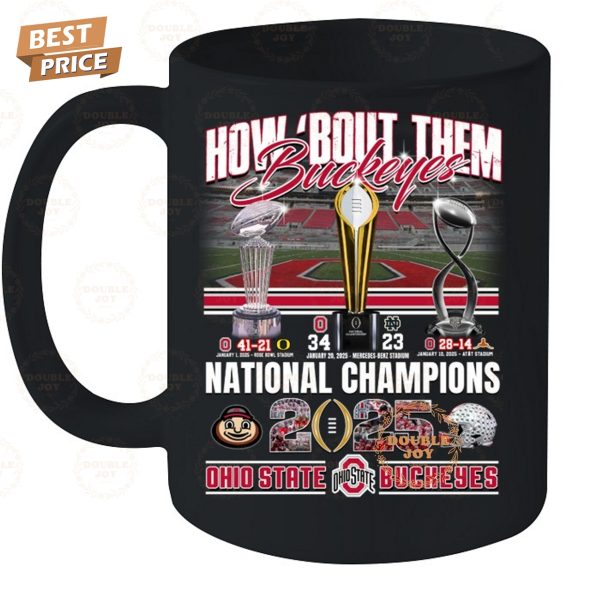 How Bout Them Buckeyes National Champions Ohio State NCAA T-Shirt