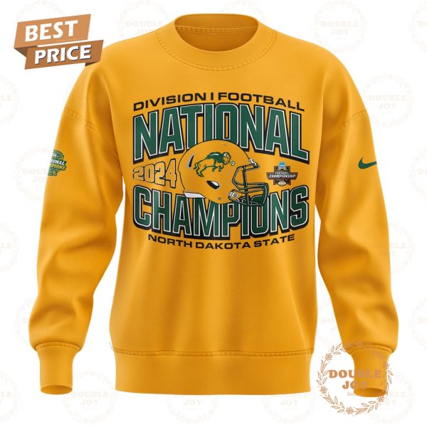 Division I Football Nat10nal Champions 2024 NCAA North Dakota State Bison Hoodie