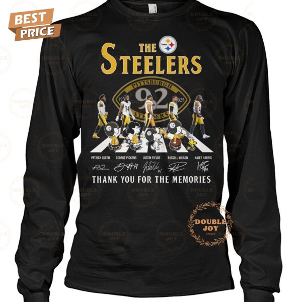 Pittsburgh Steelers NFL 92nd 1933-2025 Thank You For The Memories T-Shirt