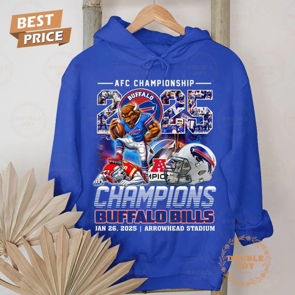 AFC Championship 2025 Buffalo Bills NFL Jan 26, 2025-Arrowhead Stadium T-Shirt, Hoodie