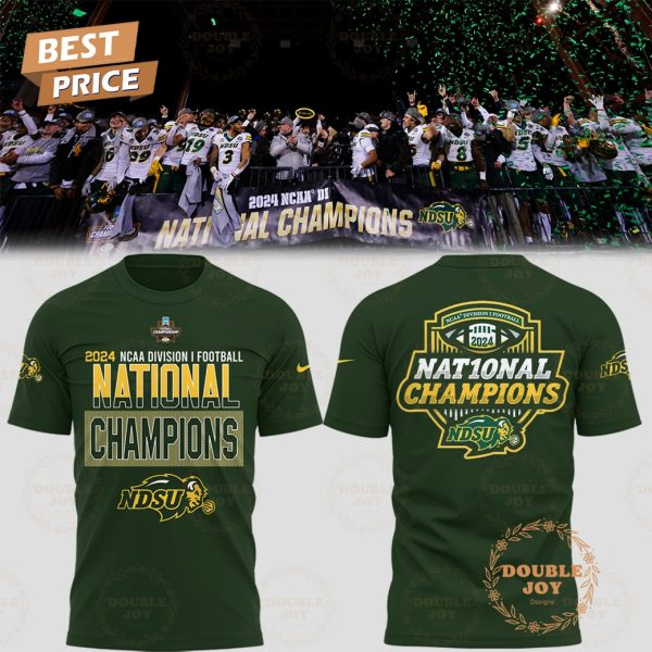 2024 NCAA Division I Football Nat10nal Champions NCAA North Dakota State Bison Hoodie