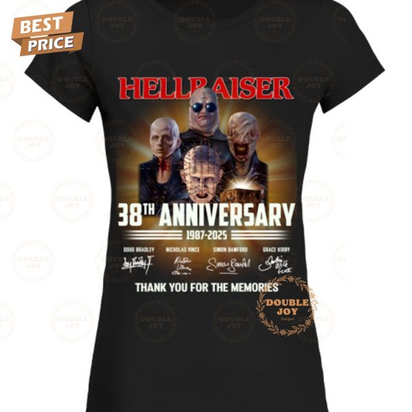 Hellraiser 28th Anniversary 1987-2025 Thank You For The Memories T-Shirt