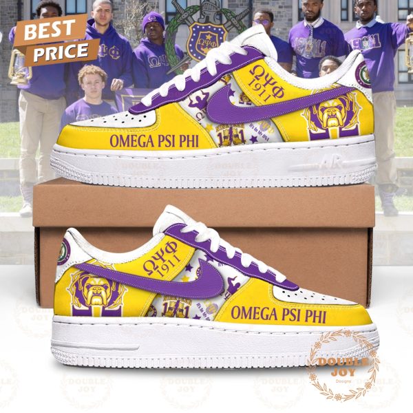 Omega Psi Phi 1911 Air Force 1 Sneakers