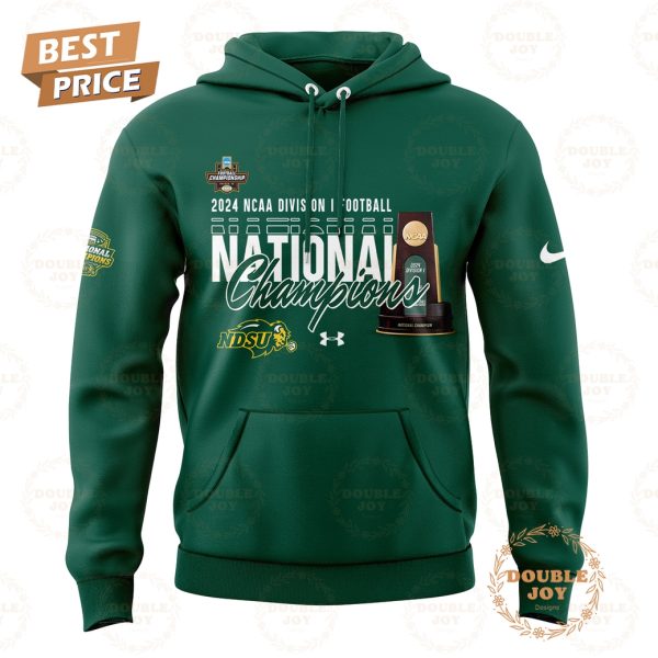 2024 NCAA Division I Football National Champions NCAA North Dakota State Bison Hoodie