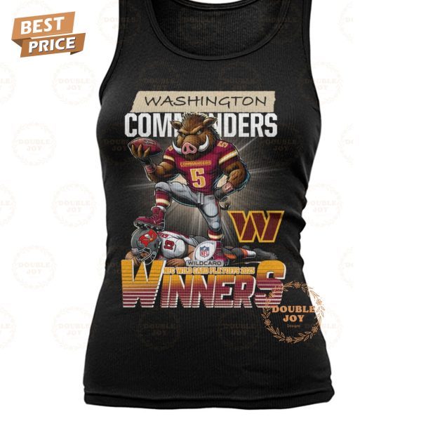 NFL Washington Commanders NFC Wild Card Playoffs 2025 T-Shirt