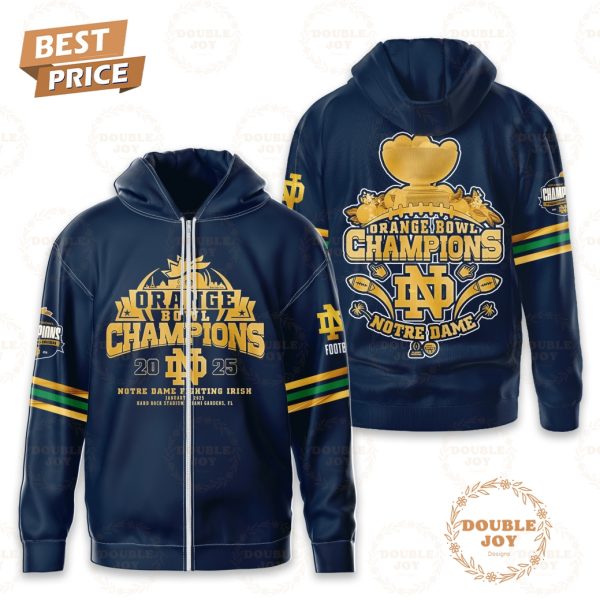 Orange Bowl Champions 2025 NCAA Notre Dame Fighting Irish T-Shirt, Hoodie