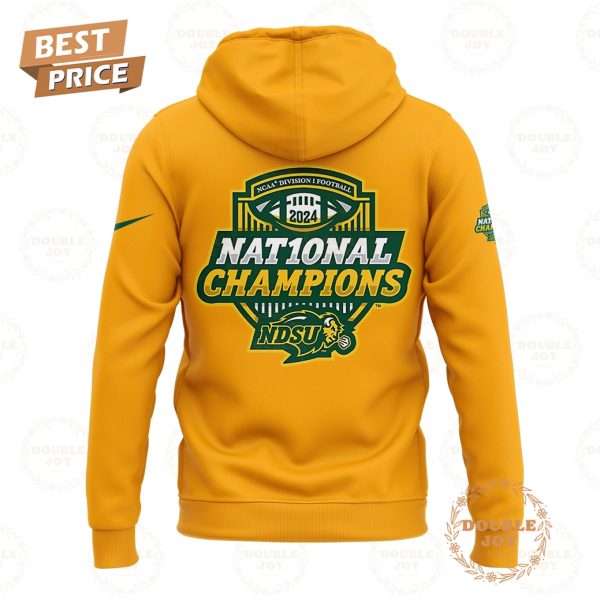 Division I Football Nat10nal Champions 2024 NCAA North Dakota State Bison Hoodie