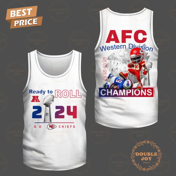 Ready To Roll A 2024 AFC Western Division Champions Kansas City Chiefs NFL T-Shirt, Hoodie