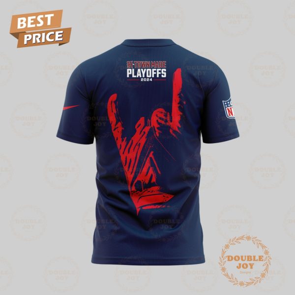 NFL Houston Texans H-Town Made Playoffs 2024 T-Shirt, Hoodie