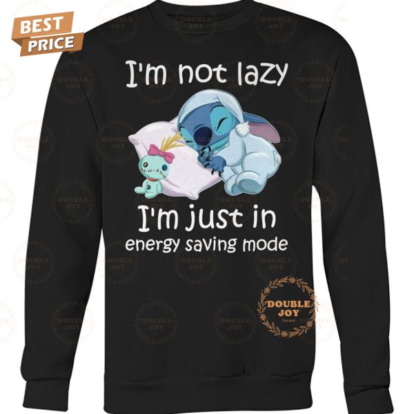 Stitch I’m Not Lazy I’m Just In Energy Saving Mode T-Shirt