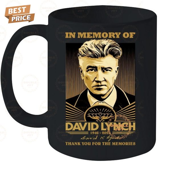 In Memory Of David Lynch 1946-2025 Thank You For The Memories T-Shirt