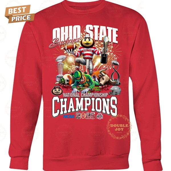 Ohio State Buckeyes National Championship NCAA 2025 T-Shirt