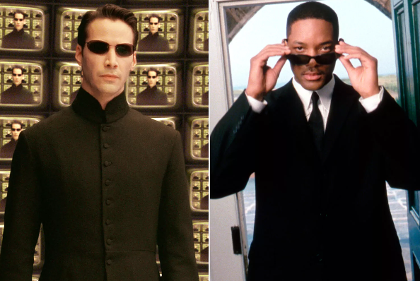 Keanu Reeves and Will Smith