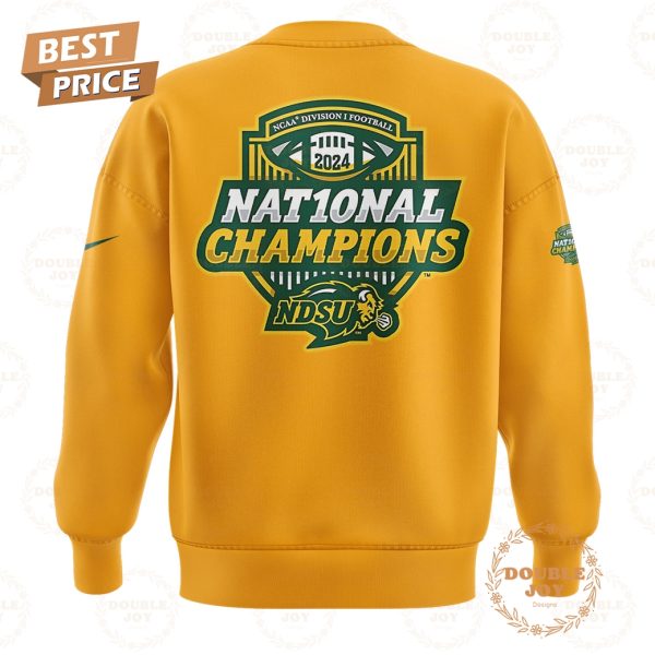 Division I Football Nat10nal Champions 2024 NCAA North Dakota State Bison Hoodie