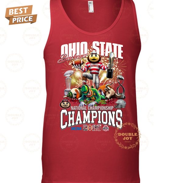 Ohio State Buckeyes National Championship NCAA 2025 T-Shirt