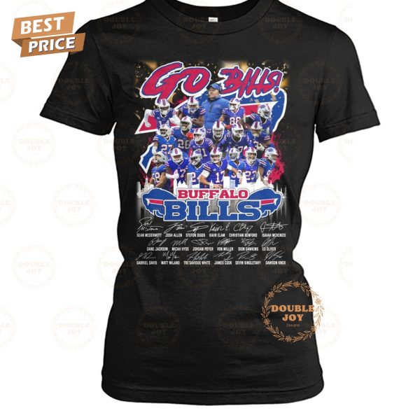 Go Bills!, Champions 2025 Buffalo Bills NFL T-Shirt