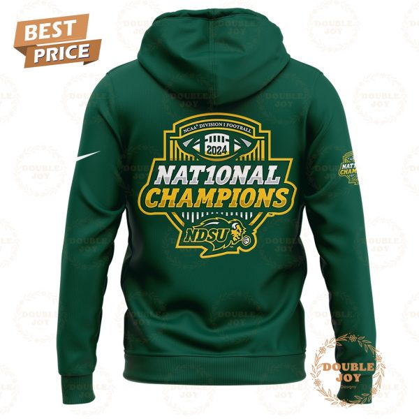 NCAA Division I Football 2024 Nat10nal Champions NCAA North Dakota State Bison Hoodie