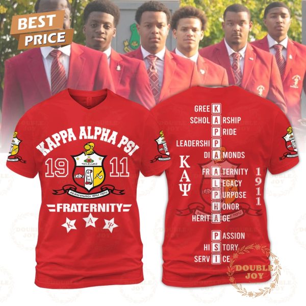 Kappa Alpha Psi Fraternities 1911 T-Shirt, Hoodie