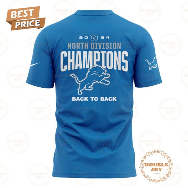 NFL Detroit Lions Ready To Roll NFC North Division Champions Back To Back Hoodie – Blue