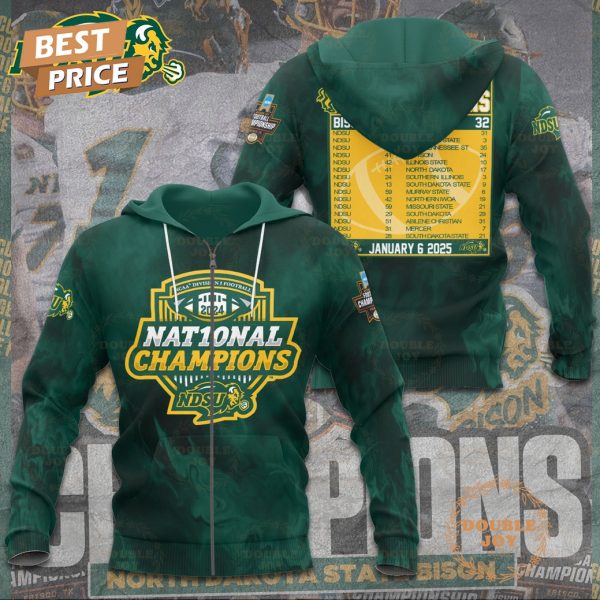 NCAA North Dakota State Bison 2024 Nat10nal Champions T-Shirt, Hoodie