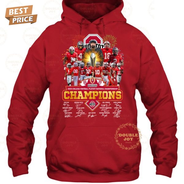 2025 College Football Playoff National Championship Ohio State Buckeyes NCAA T-Shirt