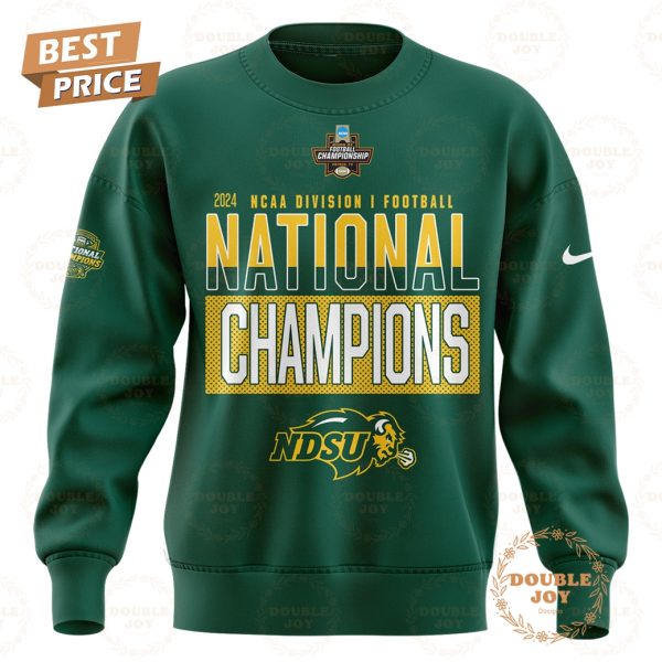 NCAA Division I Football 2024 Nat10nal Champions NCAA North Dakota State Bison Hoodie