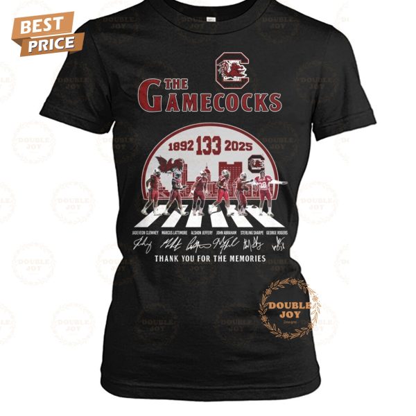 NCAA South Carolina Gamecocks 133rd 1982-2025 Thank You For The Memories T-Shirt