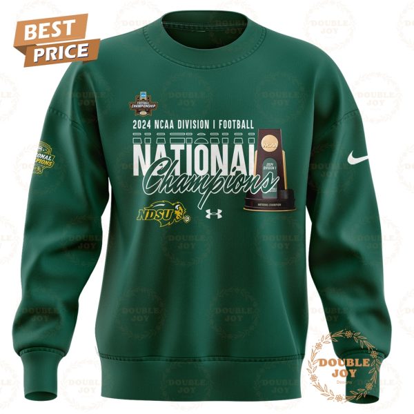 2024 NCAA Division I Football National Champions NCAA North Dakota State Bison Hoodie