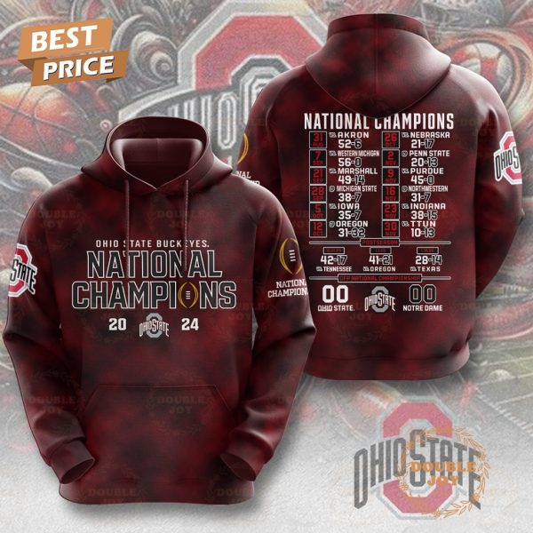 National Champions 2024 Ohio State Buckeyes NCAA T-Shirt, Hoodie