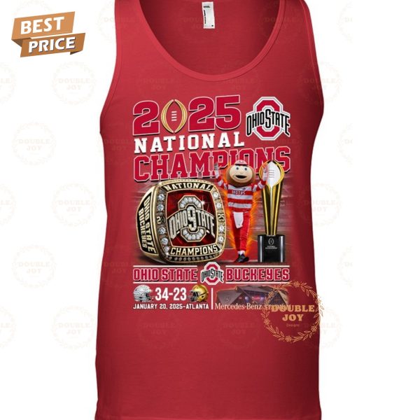 2025 National Champions January 20, Ohio State Buckeyes NCAA T-Shirt