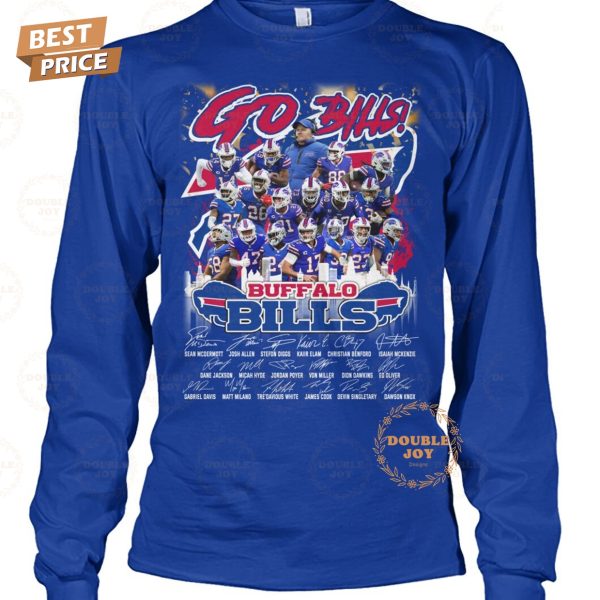 Go Bills!, Champions 2025 Buffalo Bills NFL T-Shirt