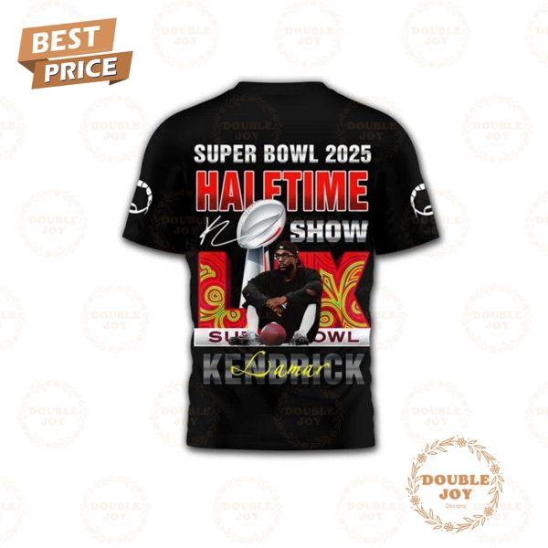 Kendrick Lamar Super Bowl 2025 Halftime Show T-Shirt, Hoodie – Black