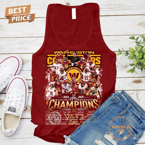 2024-2025 Washington Commanders NFL Champions T-Shirt, Hoodie