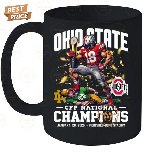 Ohio State NCAA CFP National Champions January 20, 2025 – Mercedes-Benz Stadium T-Shirt