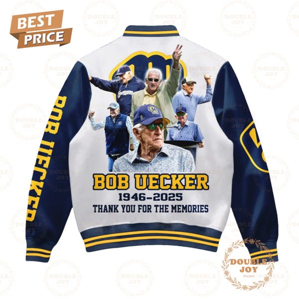 Mr.Baseball Bob Uecker 1946 -2025 Thank You For The Memories Baseball Jacket