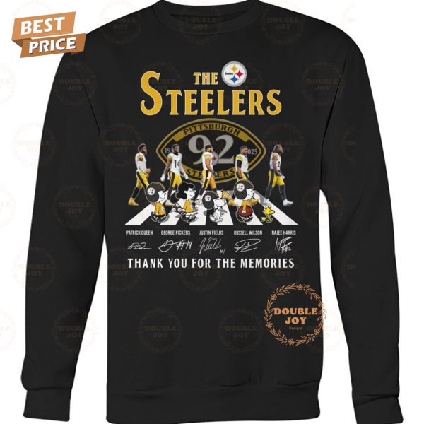 Pittsburgh Steelers NFL 92nd 1933-2025 Thank You For The Memories T-Shirt