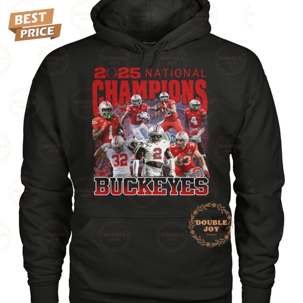 2025 National Champions Buckeyes NCAA T-Shirt