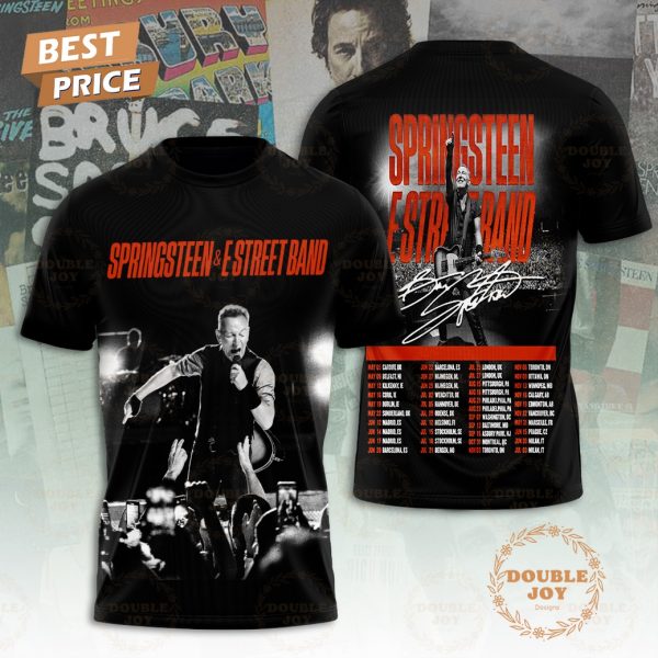 Bruce Springsteen And E Street Band Tour T-Shirt, Hoodie