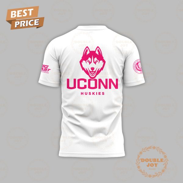 NCAA UConn Huskies Cancer Awareness Night Hoodie – White