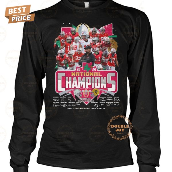 Ohio State Buckeyes NCAA 2024 National Champions T-Shirt