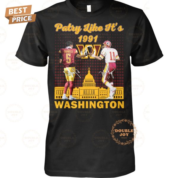 Patry Like It’s 1991 Washington Commanders NFL T-Shirt