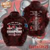 Back To Back 2024 NFL Detroit Lions NFC North Division Champions All Right – All Heart – All Us – All Grit Hoodie