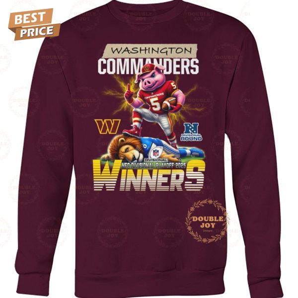 Washington Commanders NFL NFC Divisonal Playoff 2025 Winners T-Shirt