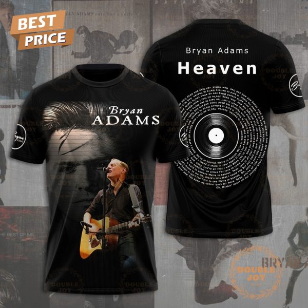 Bryan Adams Heaven New Design 2025 T-Shirt, Hoodie