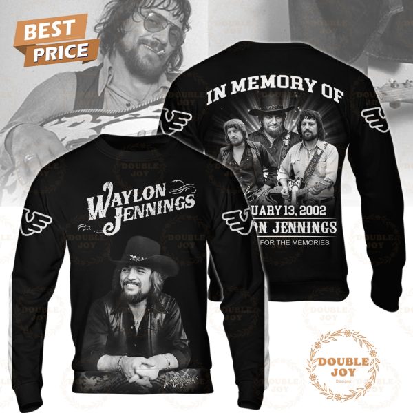 In Memory Of February 13, 2002 Waylon Jennings Thank You For The Memories T-Shirt, Hoodie